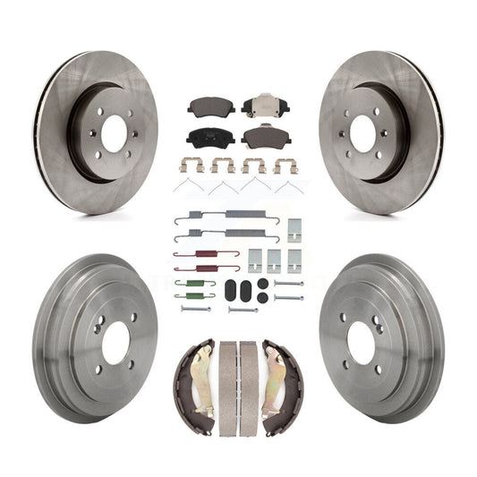 [Avant et Arrière] Disque et plaquette de frein pour Kia Rio Hyundai Accent K8T-105825