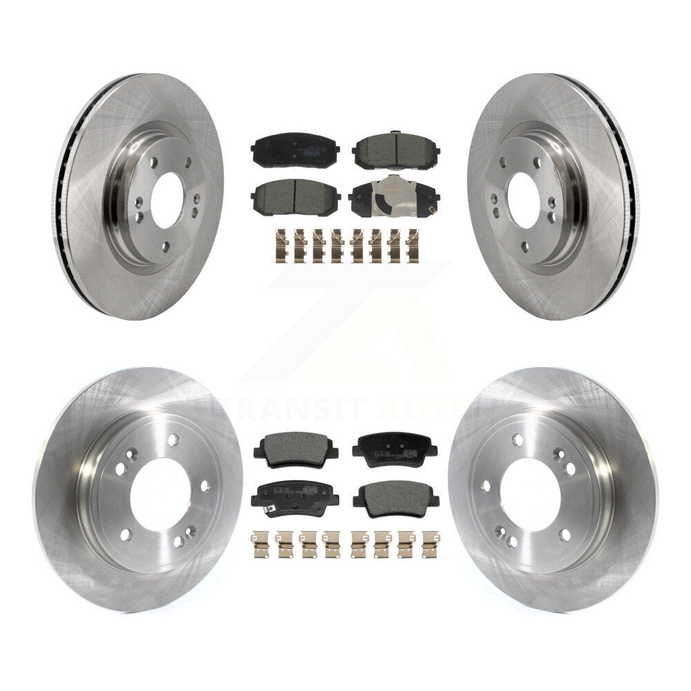 [Avant et Arrière] Disque et plaquette de frein pour Hyundai Elantra With Manual Parking K8T-105836