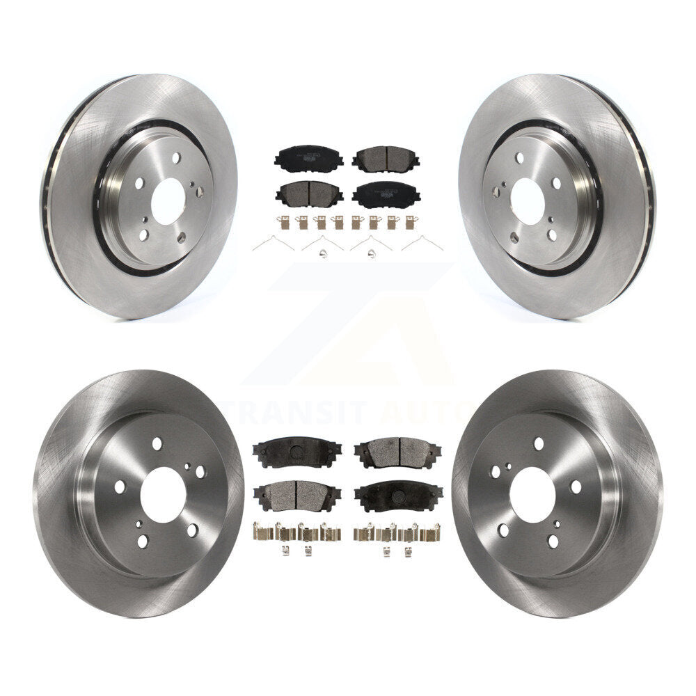 [Avant et Arrière] Disque et plaquette de frein pour 2020 Toyota Camry XSE With TRD Package K8T-105837