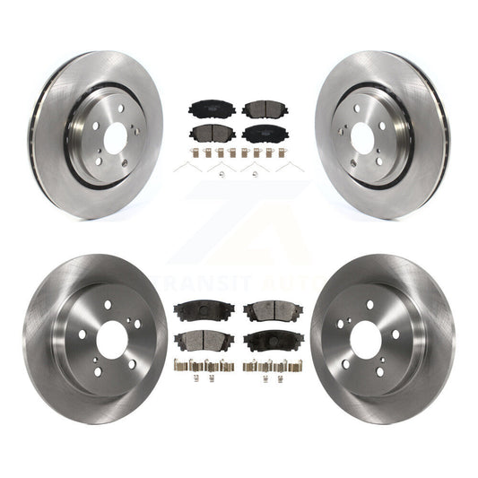 [Avant et Arrière] Disque et plaquette de frein pour 2020 Toyota Camry XSE With TRD Package K8T-105837