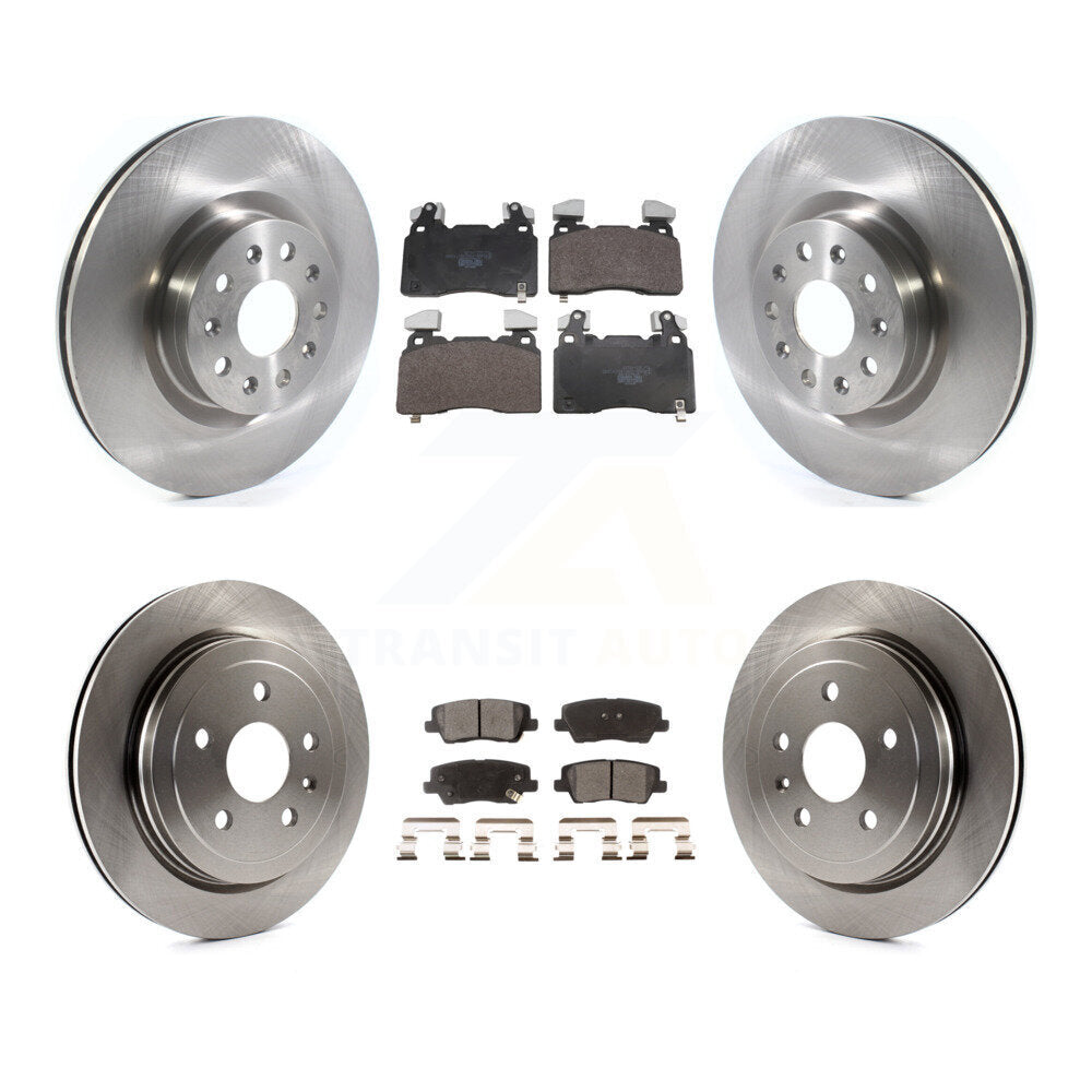[Avant et Arrière] Disque et plaquette de frein pour 15 Cadillac CTS With Performance Lining K8T-105841