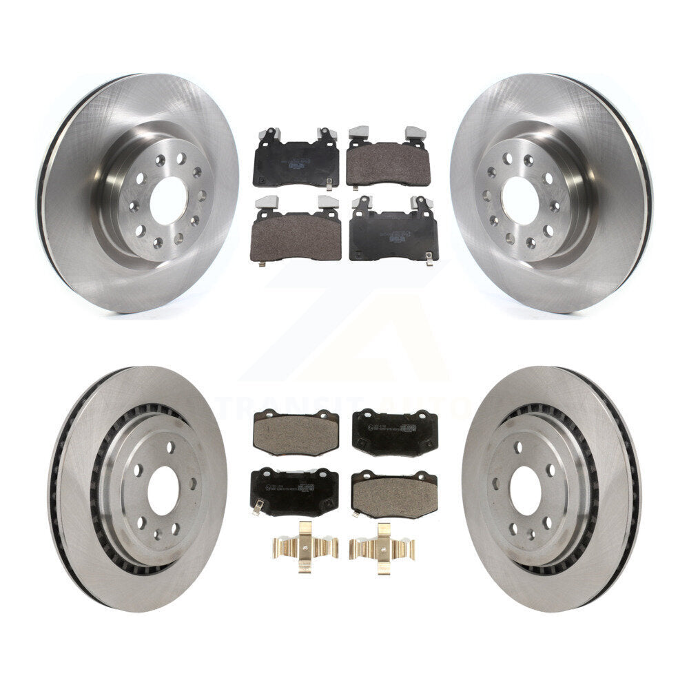 [Avant et Arrière] Disque et plaquette de frein pour 2016 Chevrolet Camaro With Brembo Brakes K8T-105843