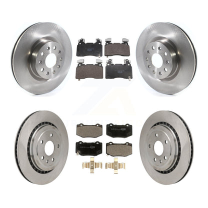[Avant et Arrière] Disque et plaquette de frein pour 2016 Chevrolet Camaro With Brembo Brakes K8T-105843