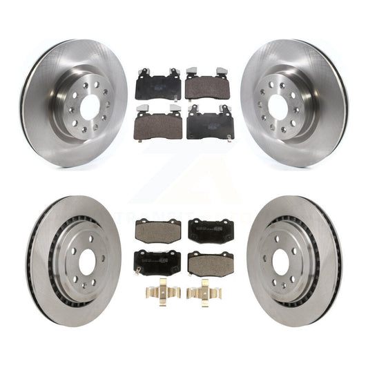 [Avant et Arrière] Disque et plaquette de frein pour 2016 Chevrolet Camaro With Brembo Brakes K8T-105843