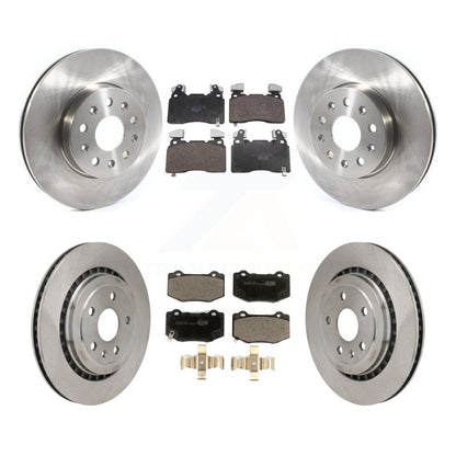 [Avant et Arrière] Disque et plaquette de frein pour 2016 Chevrolet Camaro With Brembo Brakes K8T-105844