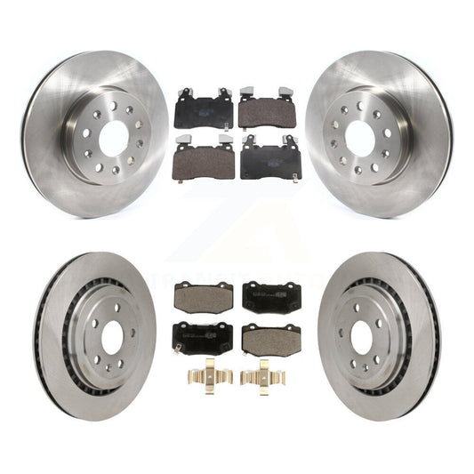 [Avant et Arrière] Disque et plaquette de frein pour 2016 Chevrolet Camaro With Brembo Brakes K8T-105844