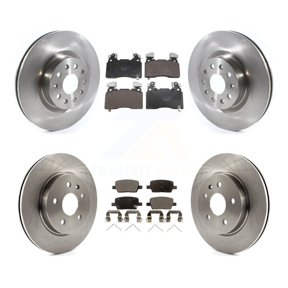 [Avant et Arrière] Disque et plaquette de frein pour Cadillac CT6 With 345mm Diameter K8T-105845