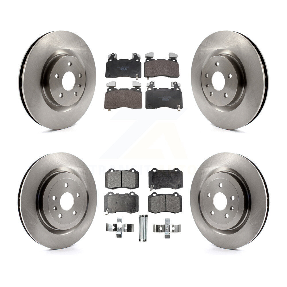 [Avant et Arrière] Disque et plaquette de frein pour 2010-2015 Chevrolet Camaro SS K8T-105856