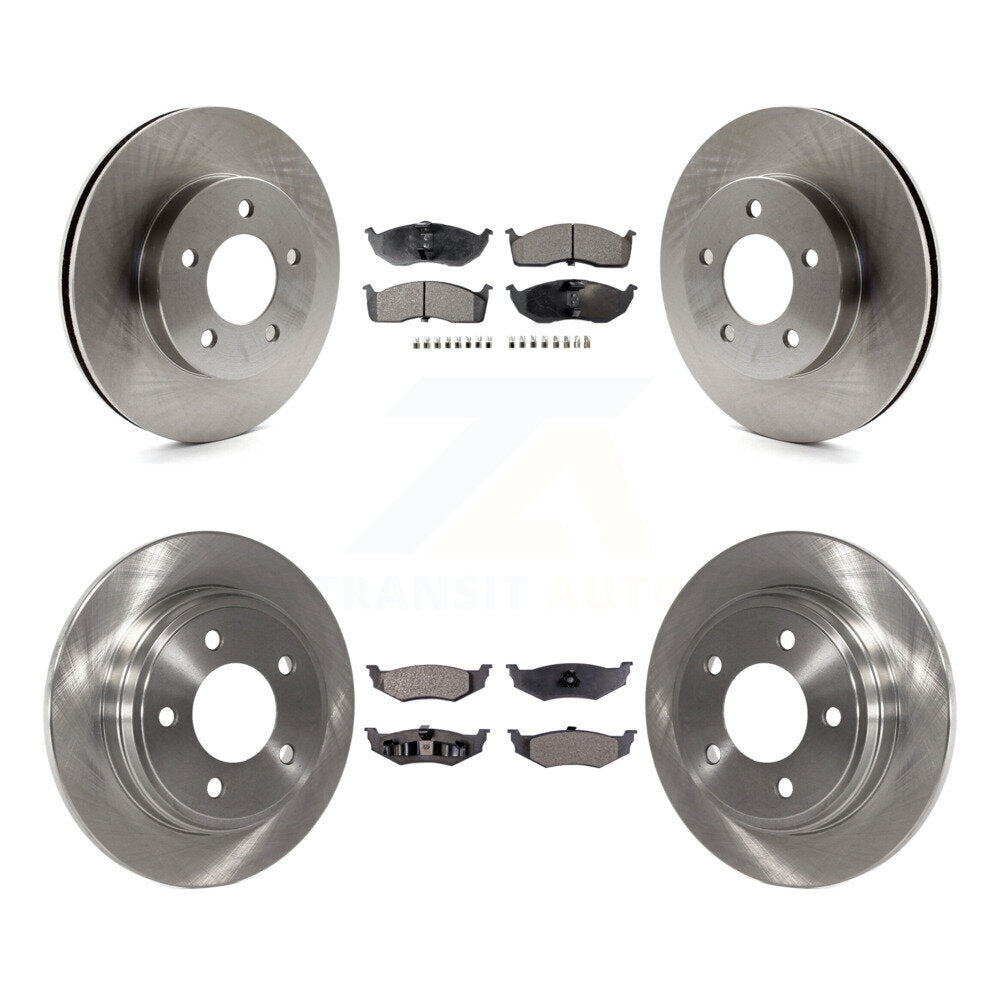 [Avant et Arrière] Disque et plaquette de frein pour Intrepid Dodge Chrysler Concorde LHS Eagle New K8T-105865