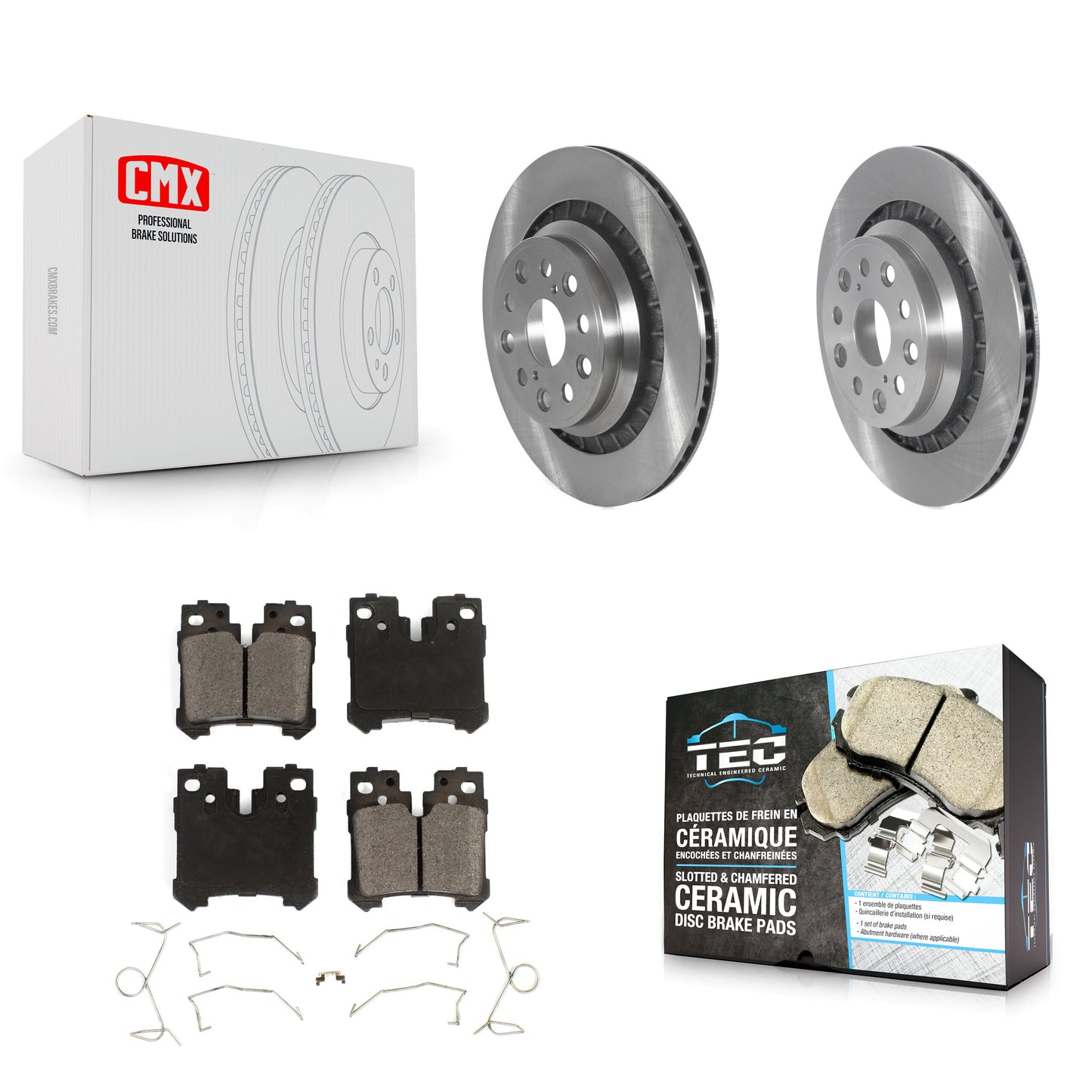 [Arrière] Disque et plaquette de frein pour Lexus LS460 LS600h K8T-105868
