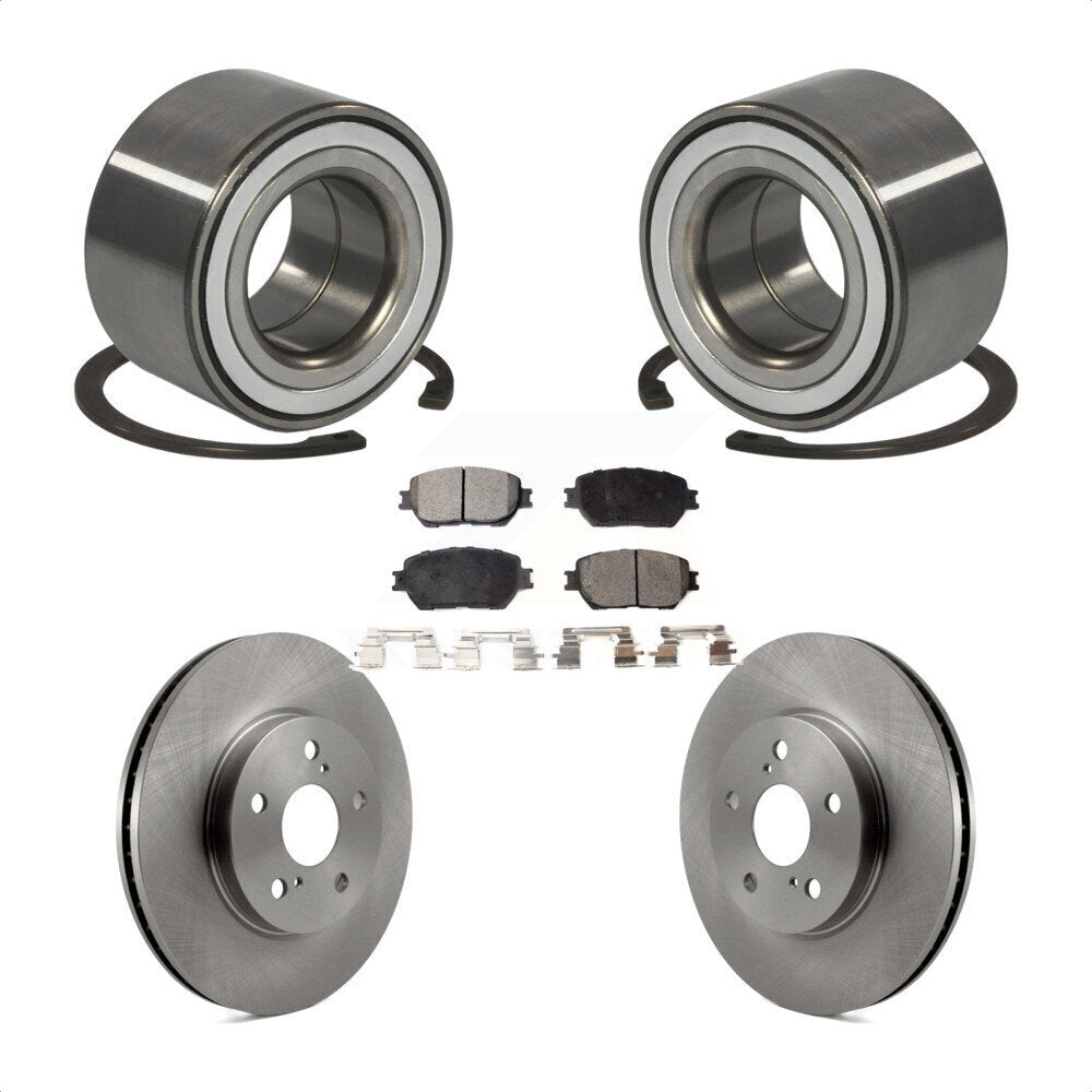 [Avant] Kit de Roulement de roue pour 2002-2003 Toyota Camry 296mm Diameter Rotor Straight Hat Design KBB-100016