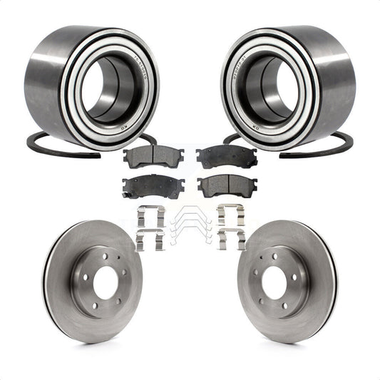 [Avant] Kit de Roulement de roue pour 2002 Mazda 626 2.5L avec Drum rear brakes KBB-100023