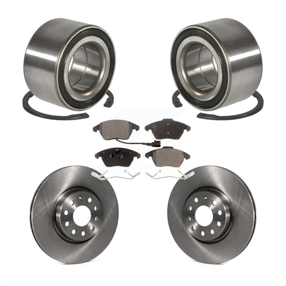 [Avant] Kit de Roulement de roue pour 2005 Volkswagen Jetta 312mm Diameter Rotor 7th 8th Digit Of VIN Is "1K" KBB-100041