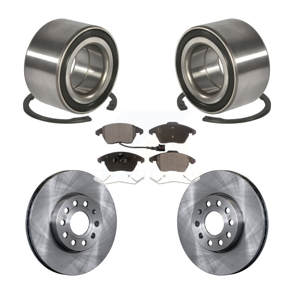 [Avant] Kit de Roulement de roue pour 2005 Volkswagen Jetta 288mm Diameter Rotor 7th 8th Digit Of VIN Is "1K" KBB-100042