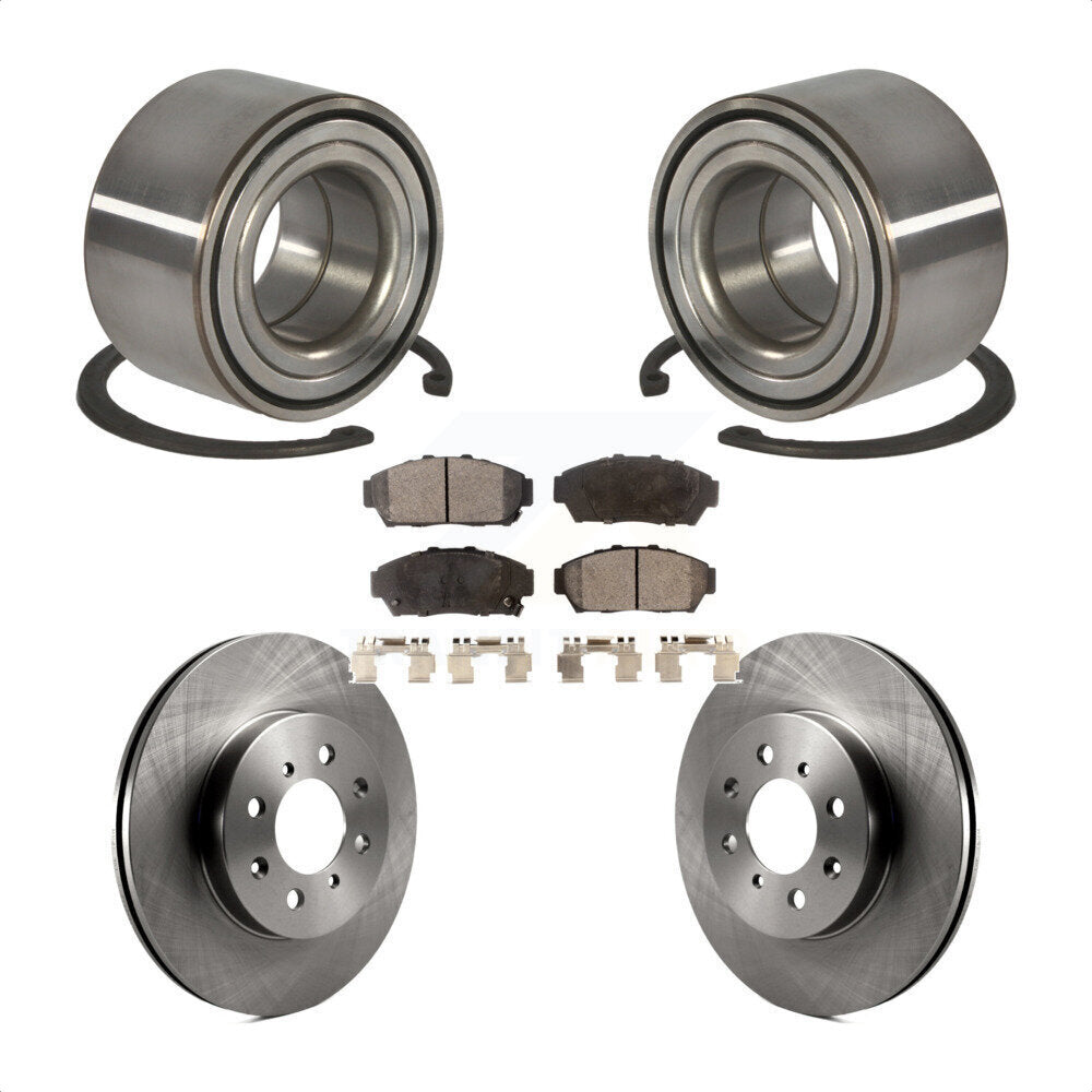 [Avant] Kit de Roulement de roue pour 1994-1995 Honda Civic EX avec Coupe Non-ABS KBB-100044