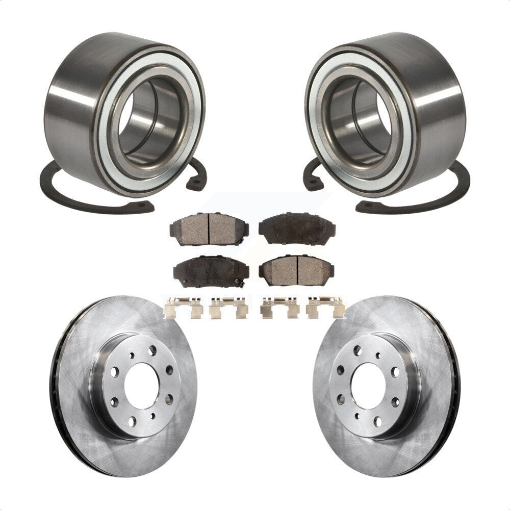 [Avant] Kit de Roulement de roue pour 1994-1995 Honda Civic EX avec Sedan Non-ABS KBB-100066