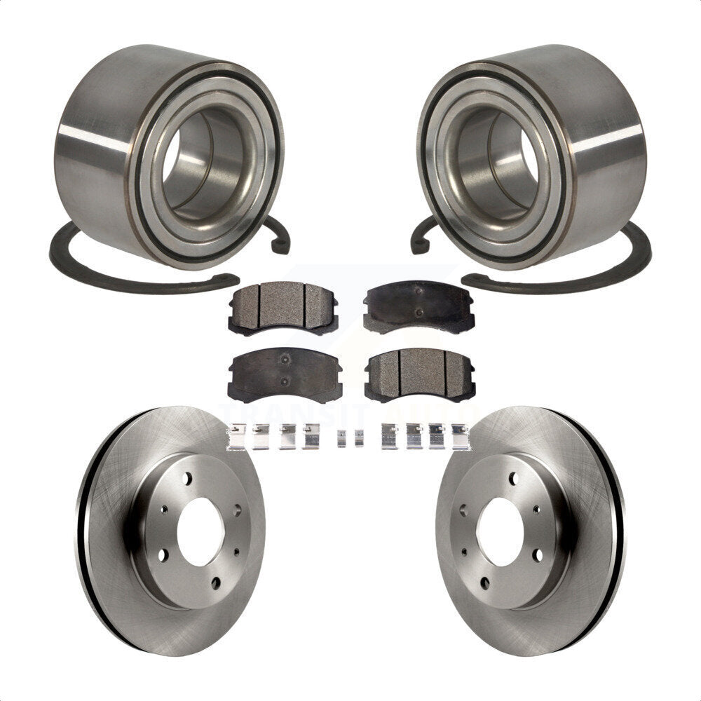 [Avant] Kit de Roulement de roue pour 2006-2007 Mitsubishi Lancer ES 15" Factory Wheels KBB-100120