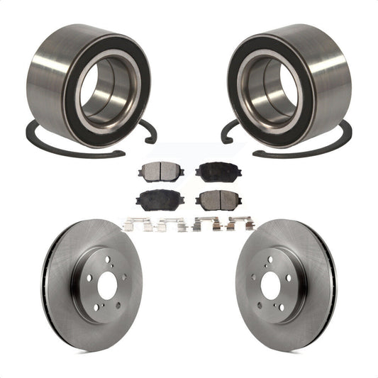 [Avant] Kit de Roulement de roue pour 2004 Toyota Camry 296mm Diameter Rotor Straight Hat Design KBB-100134