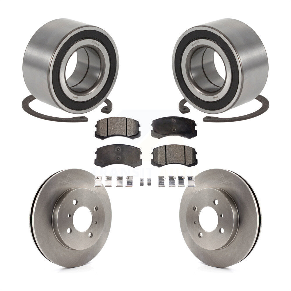 [Avant] Kit de Roulement de roue pour 2006 Mitsubishi Lancer SE 14" Factory Wheels KBB-100179