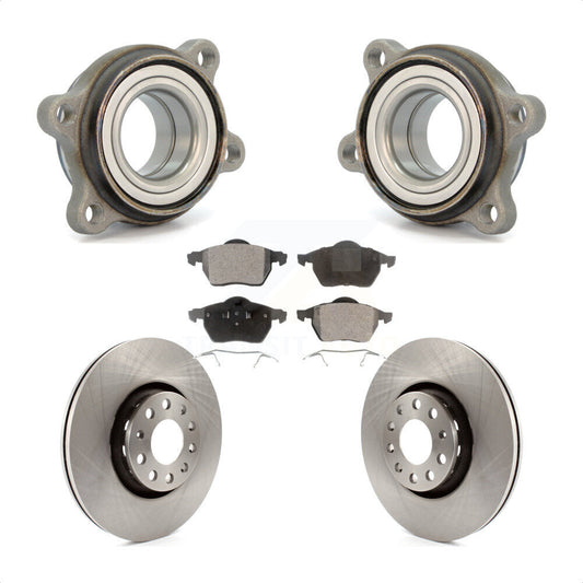 [Avant] Kit d'ensemble roulement de roue et moyeu pour Audi A4 Quattro A6 S4 S6 312mm Diameter Rotor KBB-100368 par Transit Auto