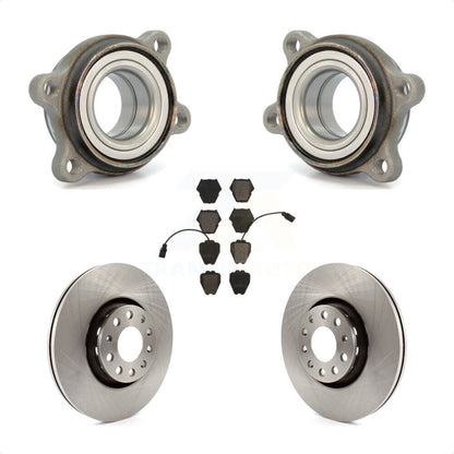 [Avant] Kit d'ensemble roulement de roue et moyeu pour 2000 Audi A8 Quattro 323mm Diameter Rotor KBB-100370 par Transit Auto