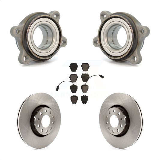 [Avant] Kit d'ensemble roulement de roue et moyeu pour 2000 Audi A8 Quattro 323mm Diameter Rotor KBB-100370 par Transit Auto
