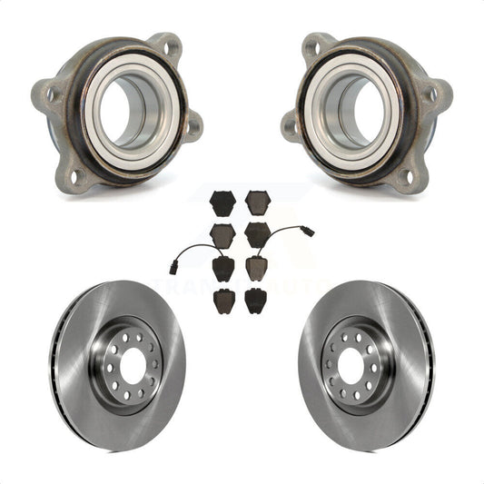 [Avant] Kit d'ensemble roulement de roue et moyeu pour Audi A6 Quattro S6 321mm Diameter Rotor KBB-100374 par Transit Auto