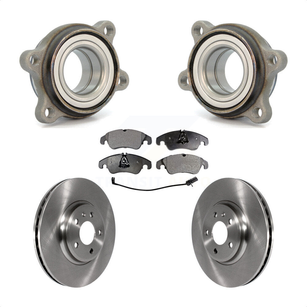 [Avant] Kit d'ensemble roulement de roue et moyeu pour 2009 Audi A4 Sedan 85mm Pilot Diameter KBB-100375 par Transit Auto