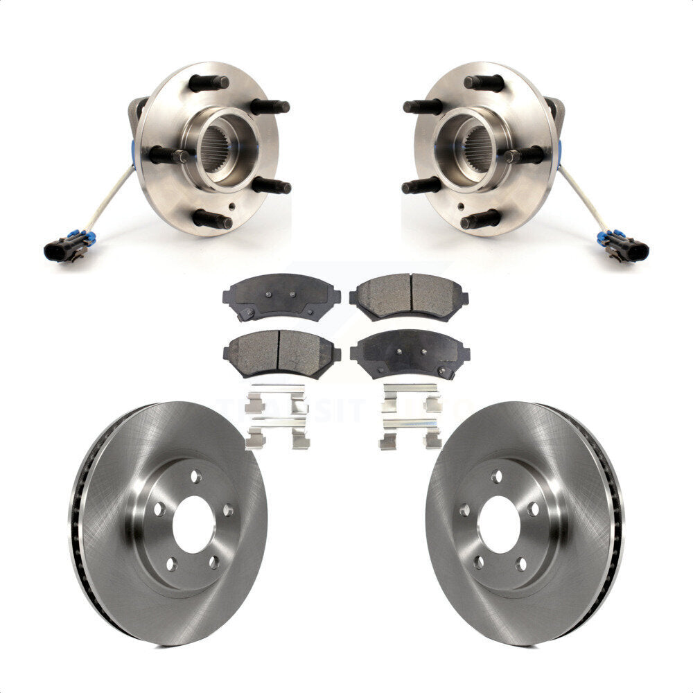 [Avant] Kit d'ensemble roulement de roue et moyeu pour Chevrolet Buick Impala LeSabre Monte Carlo Park Avenue Cadillac Pontiac Bonneville DeVille Oldsmobile Eldorado Aurora Intrigue KBB-100414