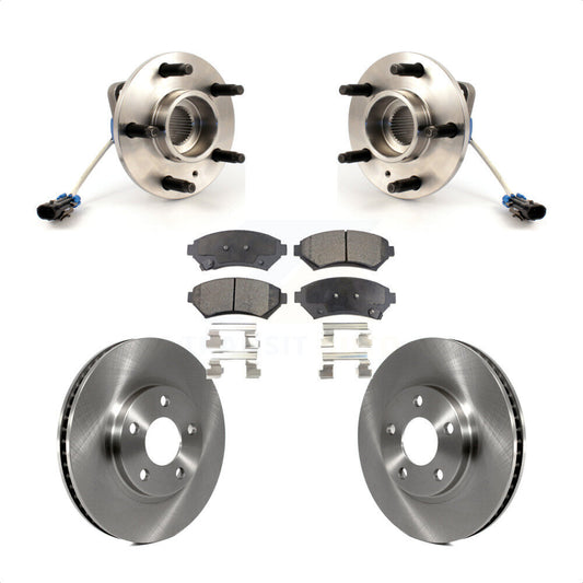 [Avant] Kit d'ensemble roulement de roue et moyeu pour Chevrolet Buick Impala LeSabre Monte Carlo Park Avenue Cadillac Pontiac Bonneville DeVille Oldsmobile Eldorado Aurora Intrigue KBB-100414