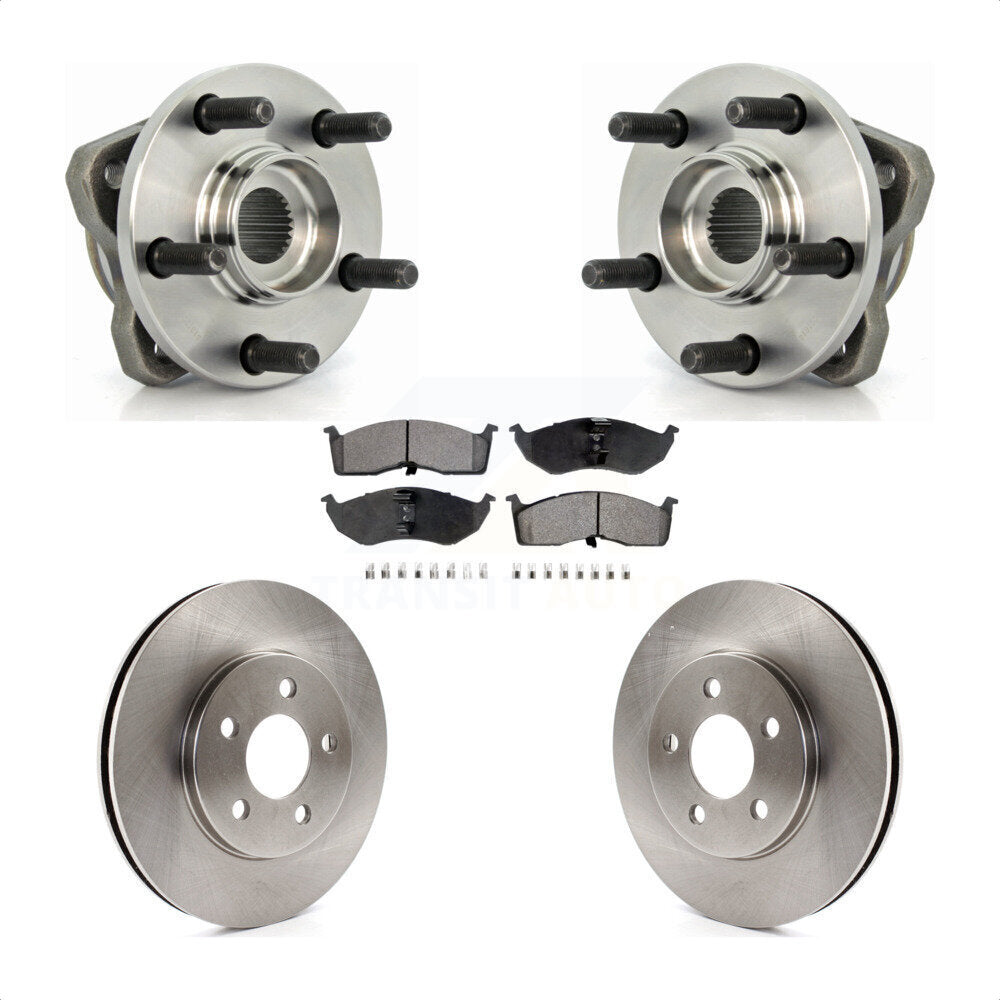 [Avant] Kit d'ensemble roulement de roue et moyeu pour Dodge Grand Caravan Chrysler Town & Country Plymouth Voyager 14" Factory Wheels KBB-100426 par Transit Auto