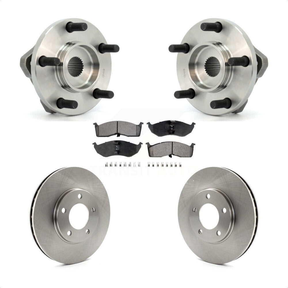 [Avant] Kit d'ensemble roulement de roue et moyeu pour 1996 Dodge Grand Caravan Plymouth Chrysler Town & Country Voyager 15" Factory Wheels KBB-100427 par Transit Auto