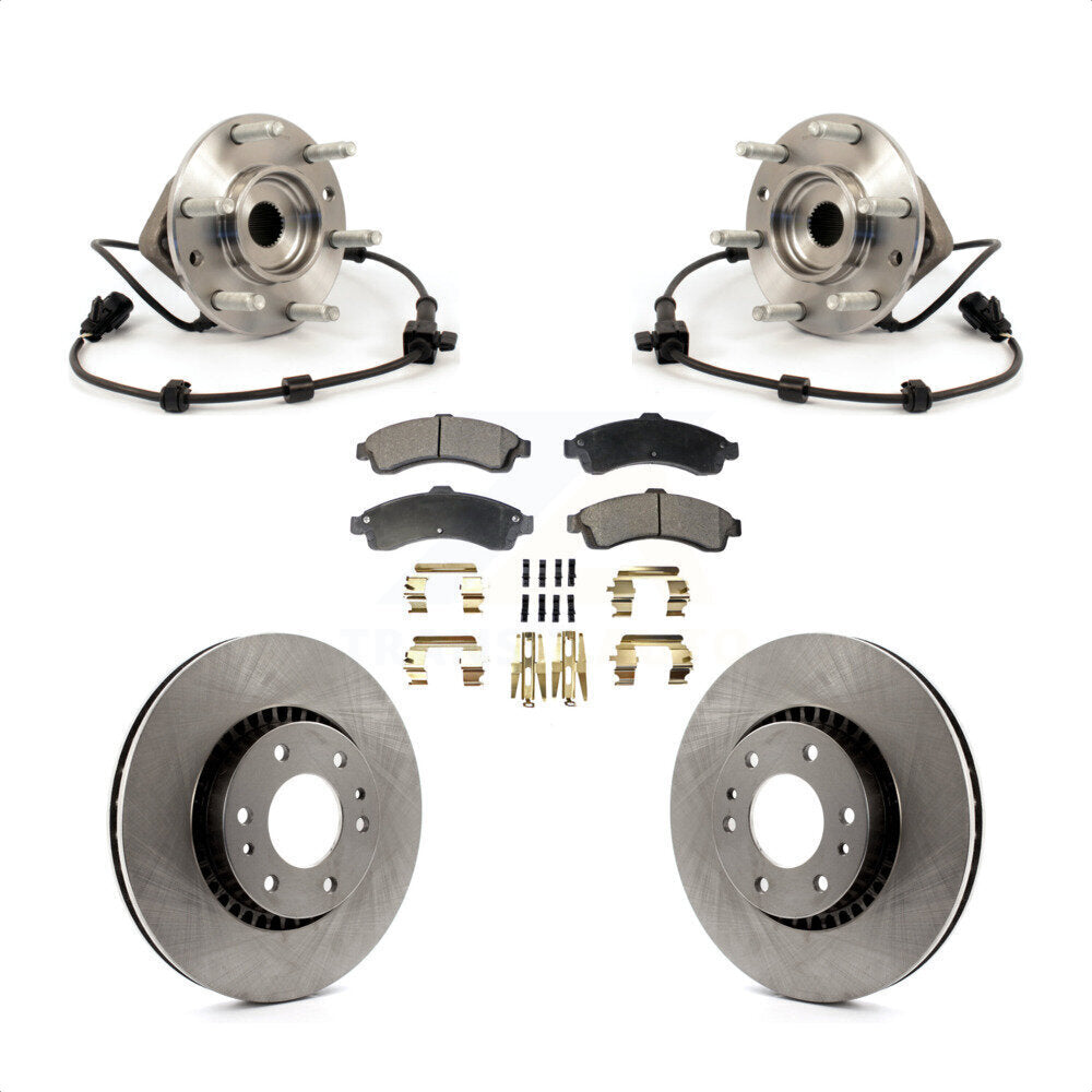 [Avant] Kit d'ensemble roulement de roue et moyeu pour Chevrolet Trailblazer GMC EXT Envoy XL Buick Rainier XUV SSR Isuzu Ascender Saab 9-7x KBB-100466