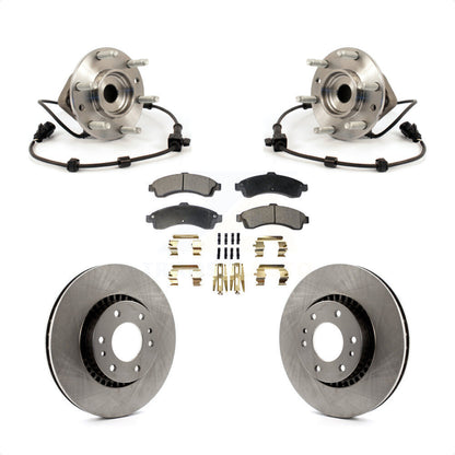 [Avant] Kit d'ensemble roulement de roue et moyeu pour Chevrolet Trailblazer GMC EXT Envoy XL Buick Rainier XUV SSR Isuzu Ascender Saab 9-7x KBB-100466