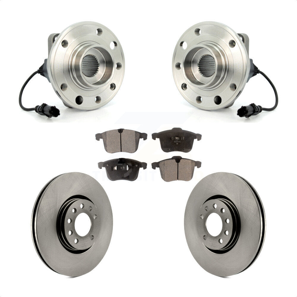 [Avant] Kit d'ensemble roulement de roue et moyeu pour Saab 9-3 314mm Diameter Rotor KBB-100476