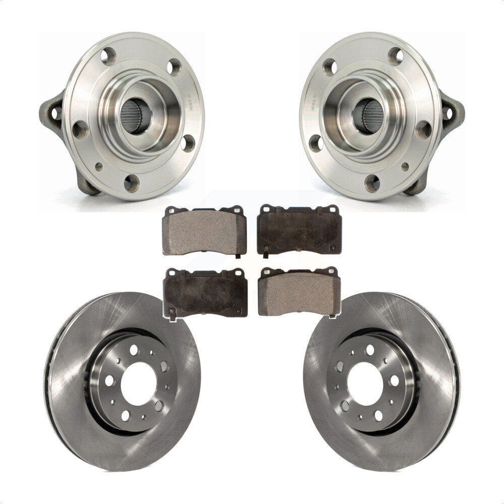 [Avant] Kit d'ensemble roulement de roue et moyeu pour 2005-2007 Volvo V70 R 286mm Diameter Rotor KBB-100480