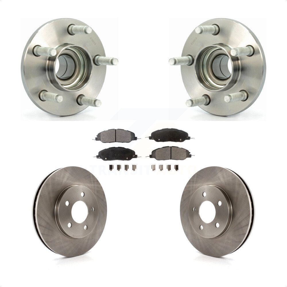 [Avant] Kit d'ensemble roulement de roue et moyeu pour 2005-2009 Ford Mustang Base avec Non-ABS KBB-100527 par Transit Auto
