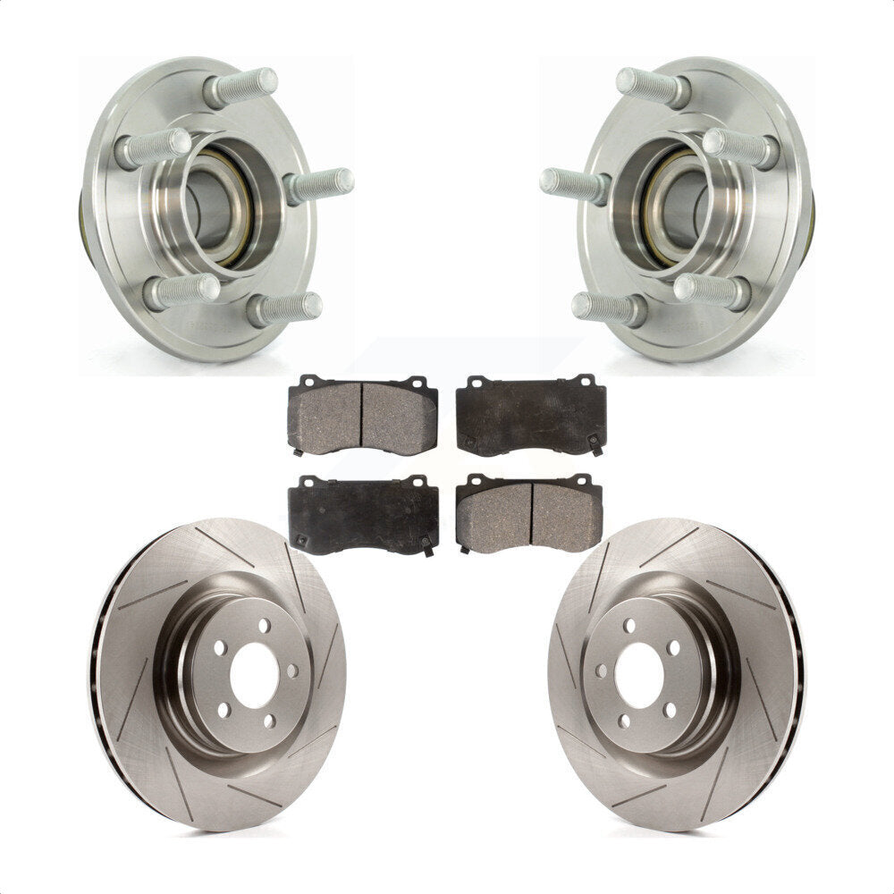 [Avant] Kit d'ensemble roulement de roue et moyeu pour Dodge Chrysler 300 Charger Challenger Magnum KBB-100531 par Transit Auto