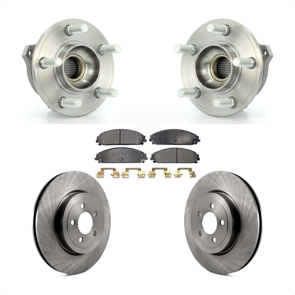 [Avant] Kit d'ensemble roulement de roue et moyeu pour Dodge Charger Chrysler 300 Challenger Magnum KBB-100533 par Transit Auto