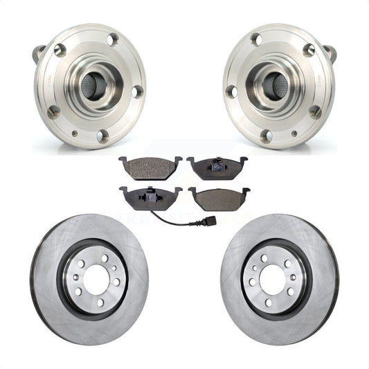 [Avant] Kit d'ensemble roulement de roue et moyeu pour 2005-2006 Volkswagen Jetta 280mm Diameter Rotor 7th 8th Digit Of VIN Is "9M" Or "1J" KBB-100549