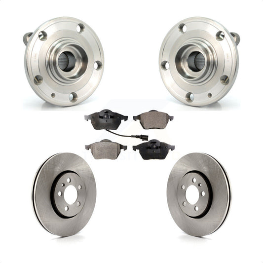 [Avant] Kit d'ensemble roulement de roue et moyeu pour 2005-2006 Volkswagen Jetta 288mm Diameter Rotor 7th 8th Digit Of VIN Is "9M" Or "1J" KBB-100550