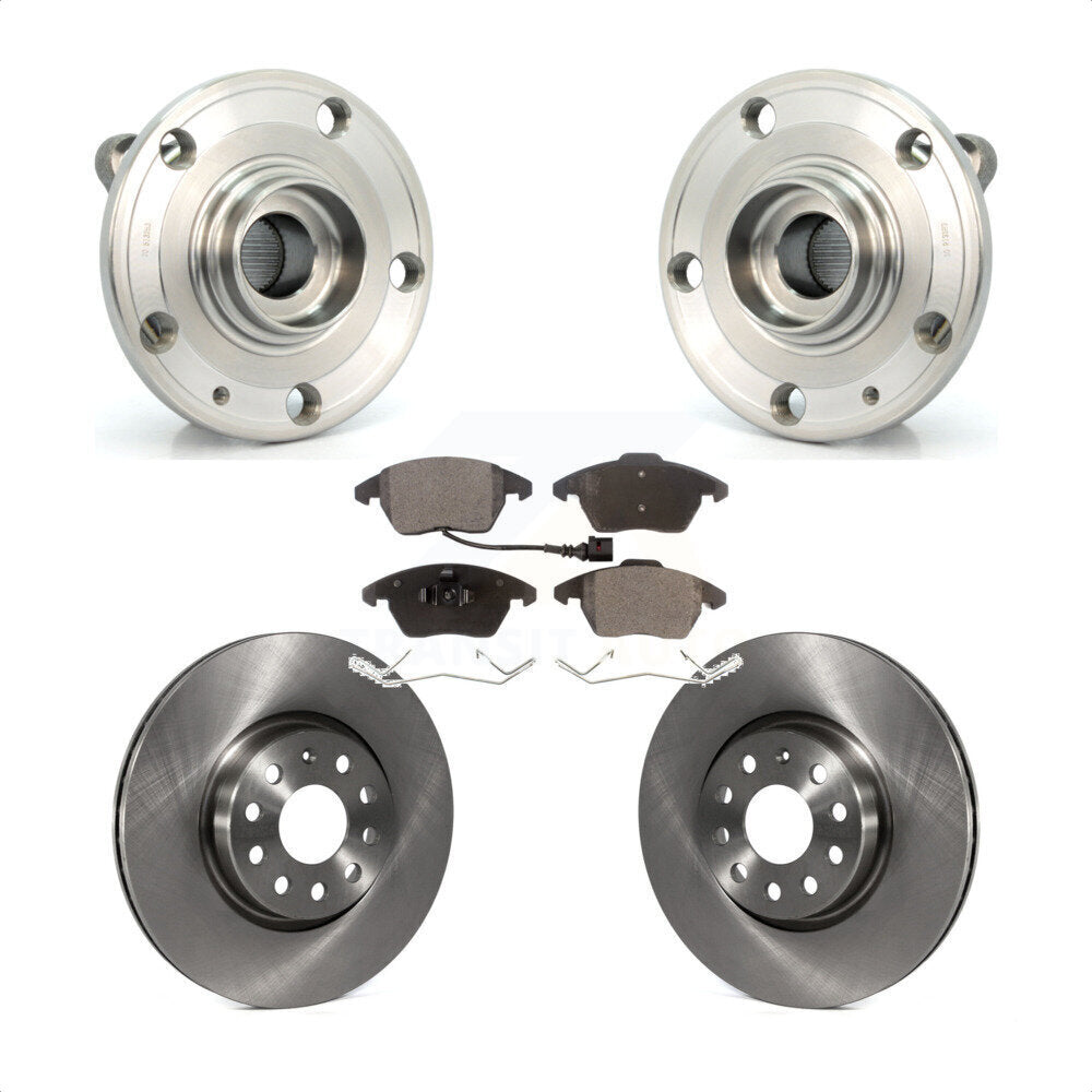 [Avant] Kit d'ensemble roulement de roue et moyeu pour Volkswagen Jetta Beetle CC Passat GTI Audi Eos A3 TT Quattro KBB-100552