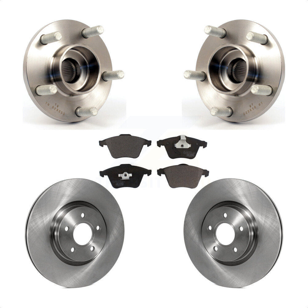 [Avant] Kit d'ensemble roulement de roue et moyeu pour Volvo S40 C70 V50 320mm Diameter Rotor KBB-100571