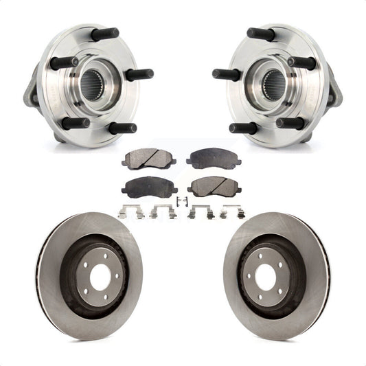 [Avant] Kit d'ensemble roulement de roue et moyeu pour 2012 Chrysler 200 Dodge Avenger 340mm Diameter Rotor KBB-100587