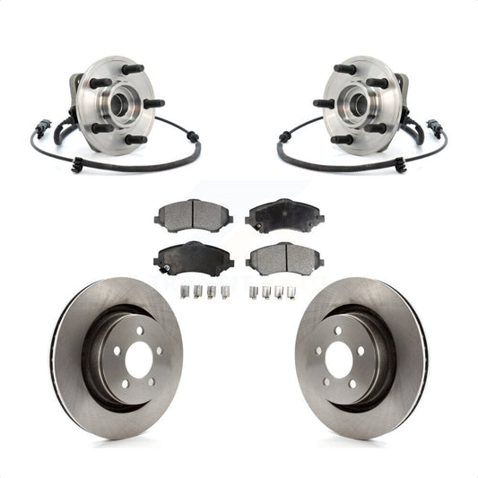 [Avant] Kit d'ensemble roulement de roue et moyeu pour Jeep Liberty Dodge Nitro 332mm Diameter Rotor KBB-100601