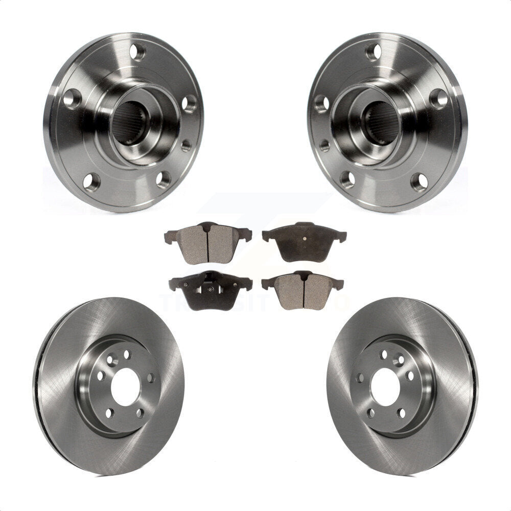 [Avant] Kit d'ensemble roulement de roue et moyeu pour 2008 Volvo V70 300mm Diameter Rotor KBB-100698