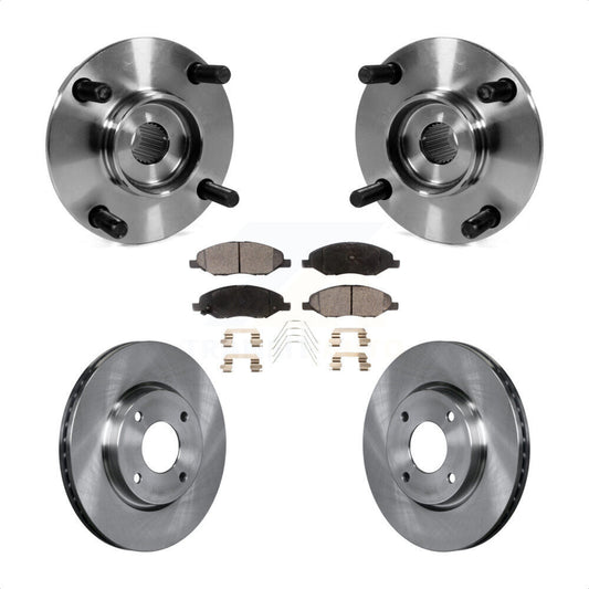 [Avant] Kit d'ensemble roulement de roue et moyeu pour 2008 Nissan Versa 4-Wheel ABS KBB-100749 par Transit Auto