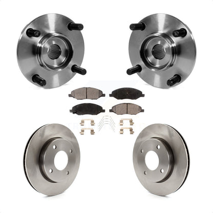 [Avant] Kit d'ensemble roulement de roue et moyeu pour 2009-2011 Nissan Versa 1.6L avec 4-Wheel ABS KBB-100751 par Transit Auto