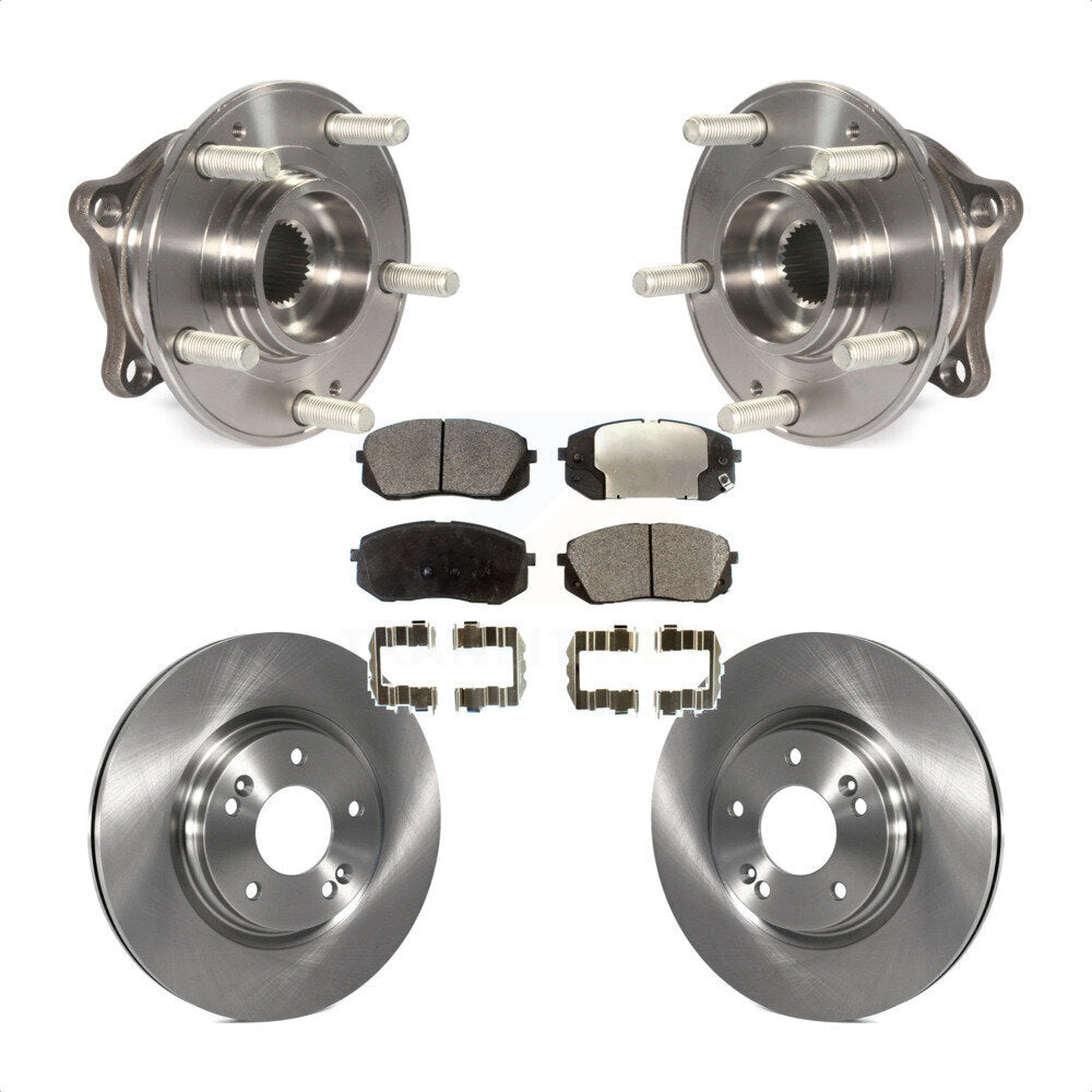 [Avant] Kit d'ensemble roulement de roue et moyeu pour 2015 Hyundai Sonata GAS engine Manual Parking KBB-100757 par Transit Auto