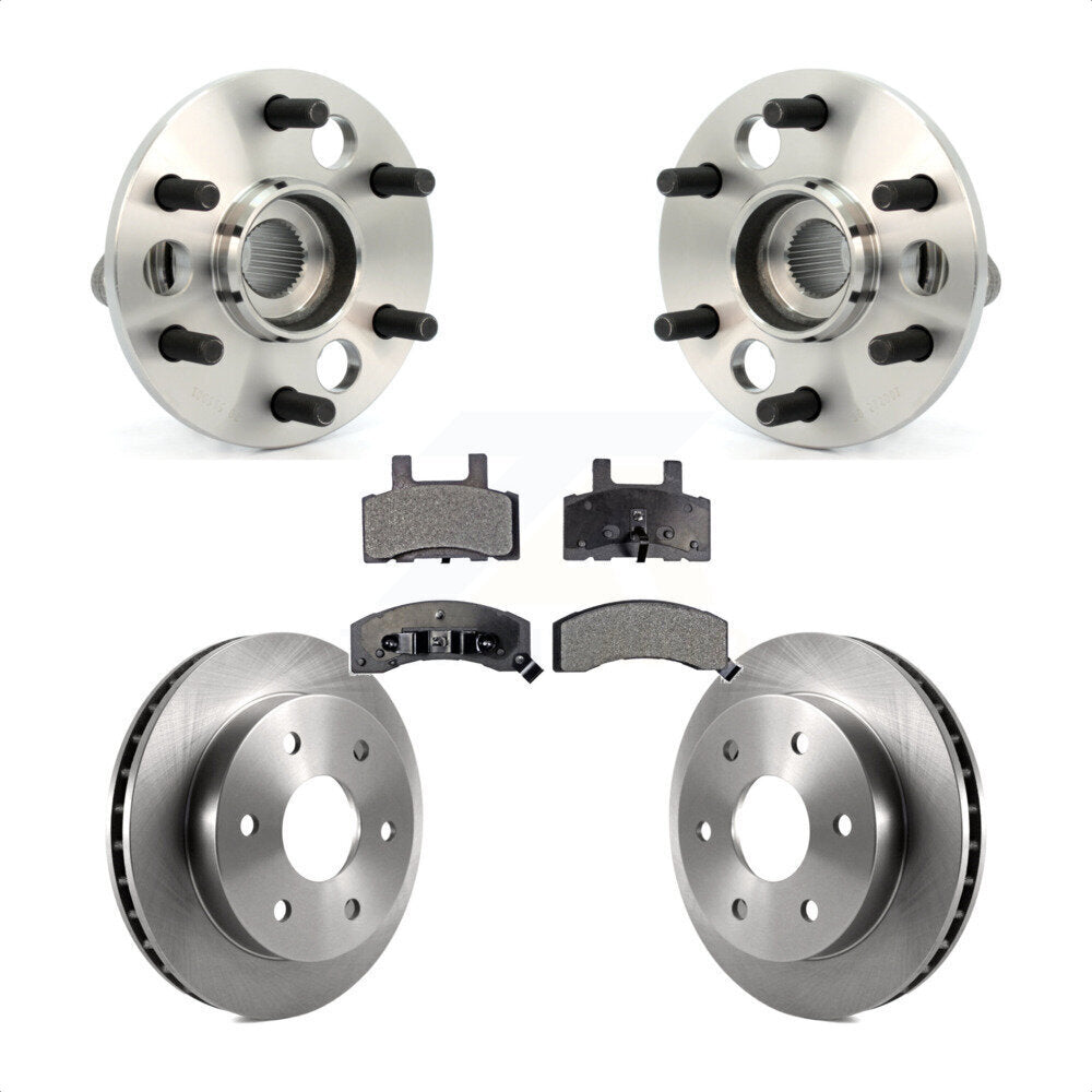 [Avant] Kit d'ensemble roulement de roue et moyeu pour Chevrolet K1500 Suburban K2500 GMC 6 Lug Wheels KBB-100765